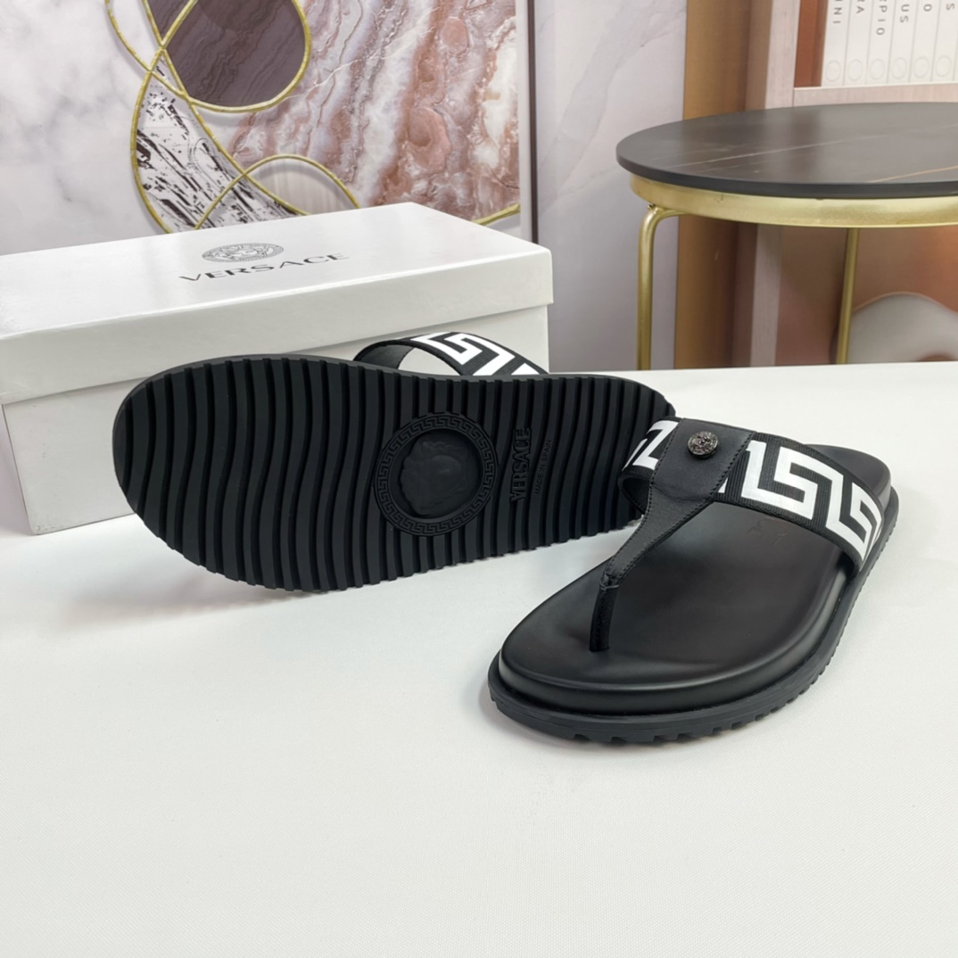 [VERSACE - Versace] P: Tamaño 38-45 top generación de compra de los hombres de primavera y verano za