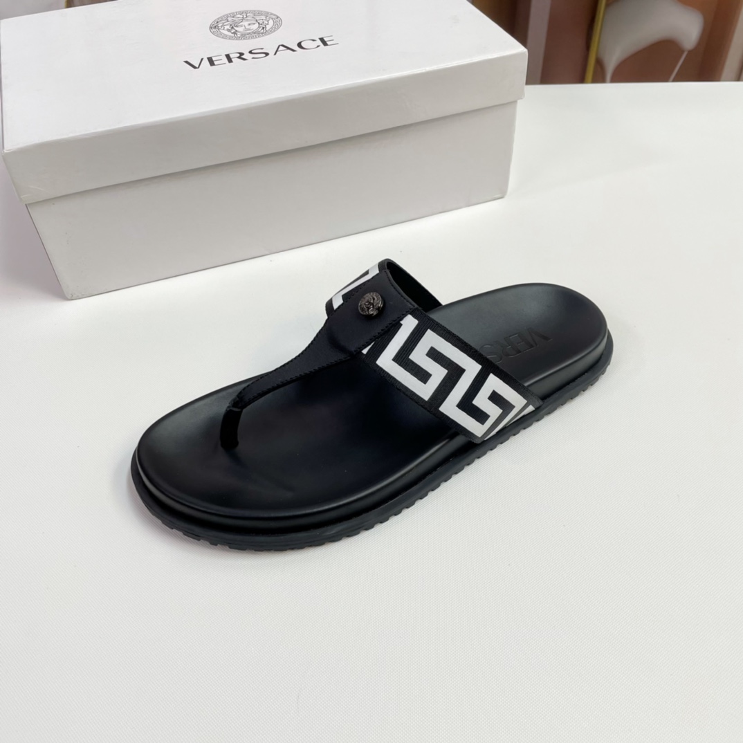 [VERSACE - Versace] P: Tamaño 38-45 top generación de compra de los hombres de primavera y verano za