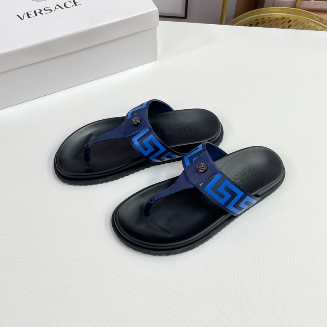 [VERSACE - Versace] P: Tamaño 38-45 top generación de compra de los hombres de primavera y verano za