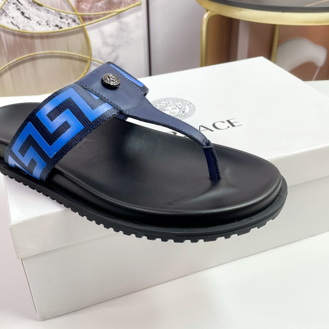 [VERSACE - Versace] P: Tamaño 38-45 top generación de compra de los hombres de primavera y verano za
