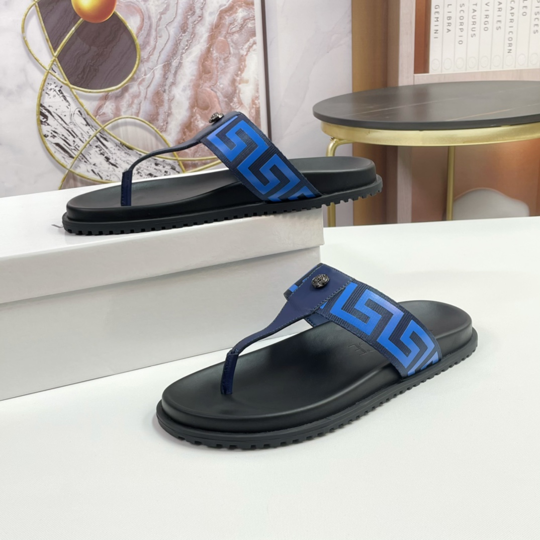 [VERSACE - Versace] P: Tamaño 38-45 top generación de compra de los hombres de primavera y verano za