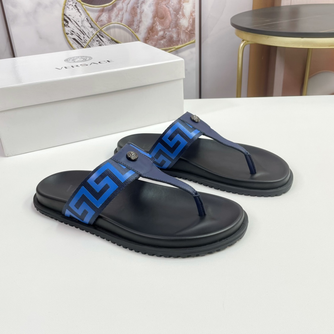 [VERSACE - Versace] P: Tamaño 38-45 top generación de compra de los hombres de primavera y verano za