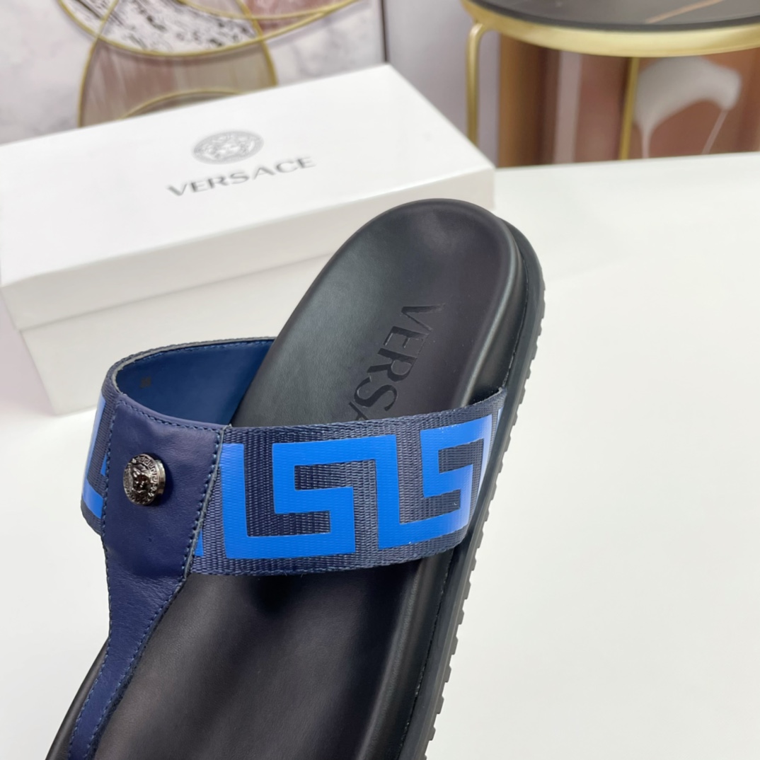[VERSACE - Versace] P: Tamaño 38-45 top generación de compra de los hombres de primavera y verano za