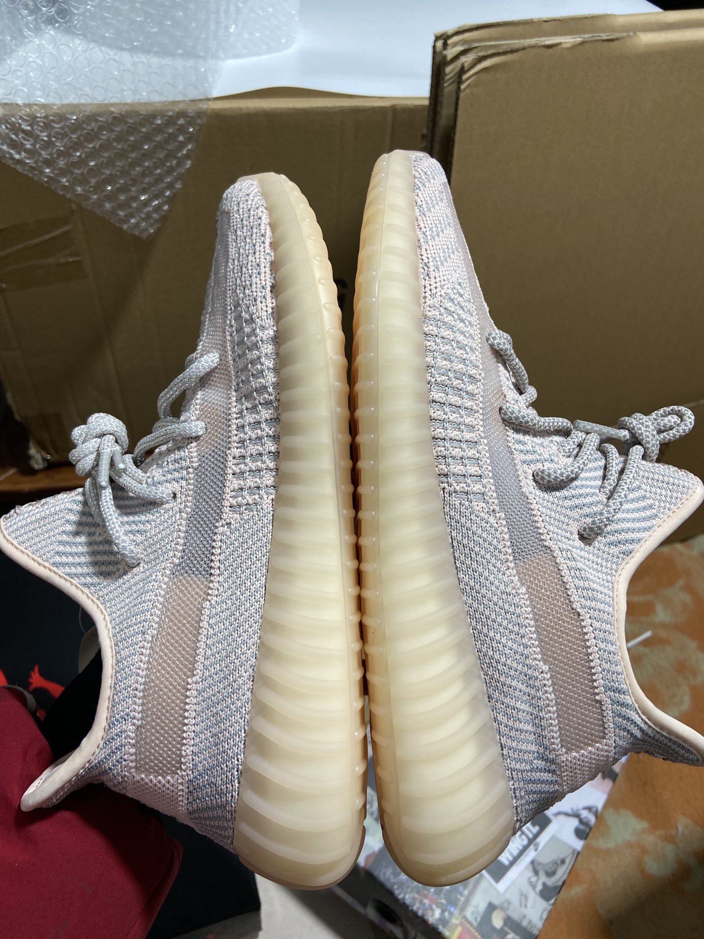 Yeezy350银粉天使鞋码36-4