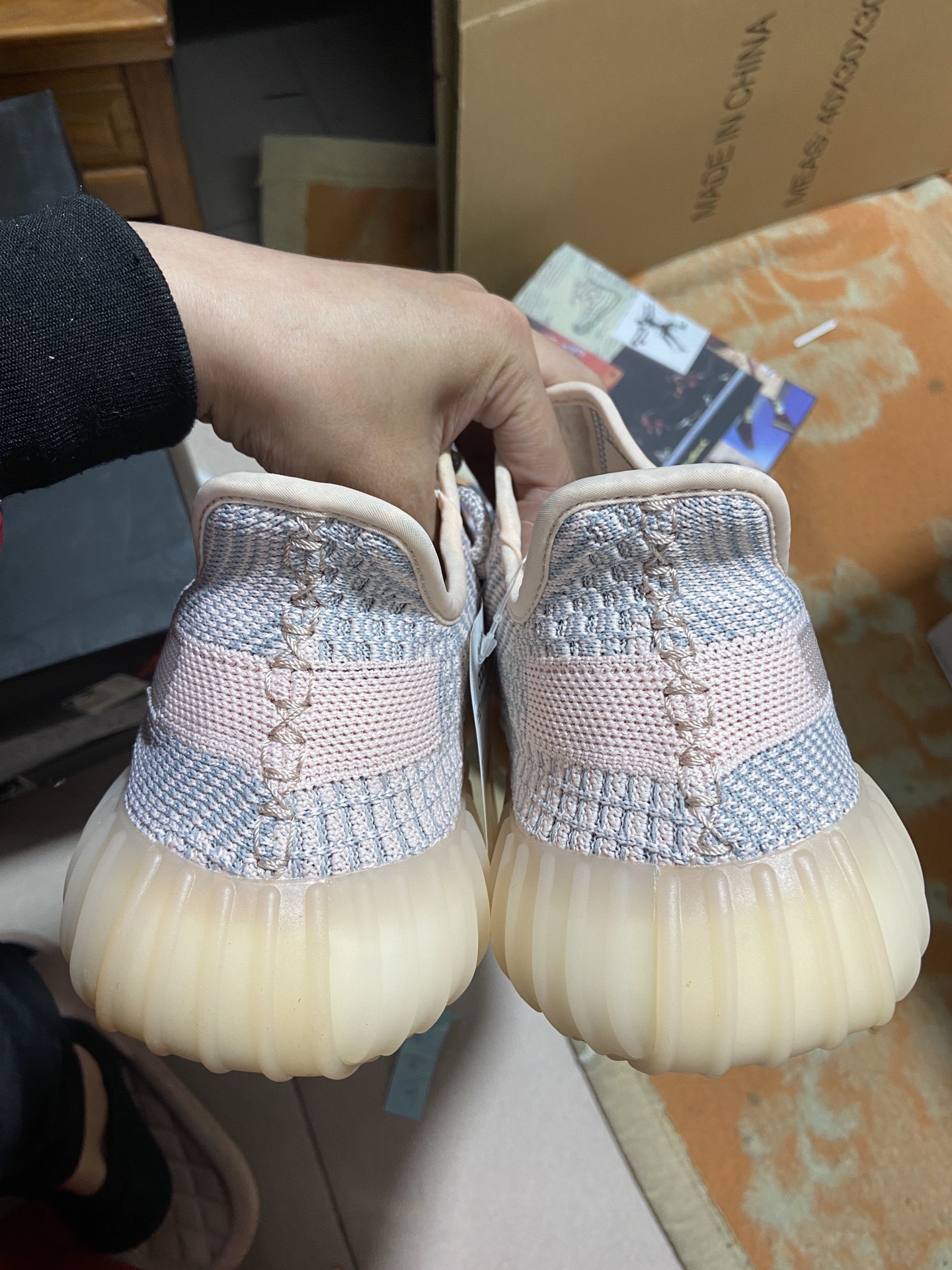 Yeezy350银粉天使鞋码36-4