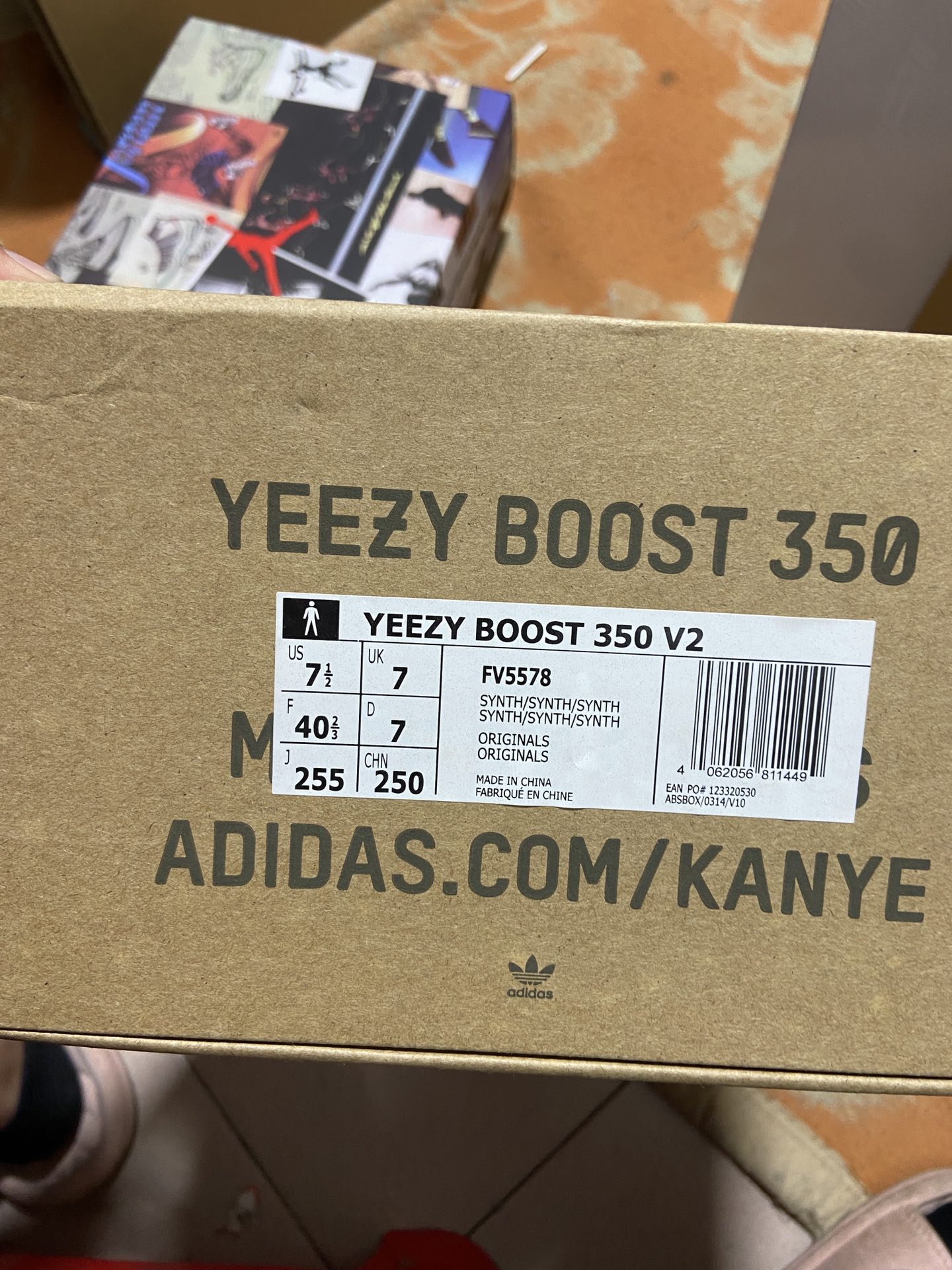 Yeezy350银粉天使鞋码36-4