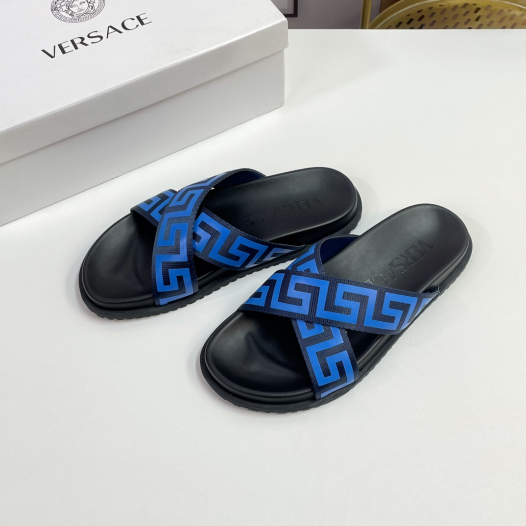 [VERSACE - Versace] P: Tamaño 38-45 top generación de compra de los hombres de primavera y verano za