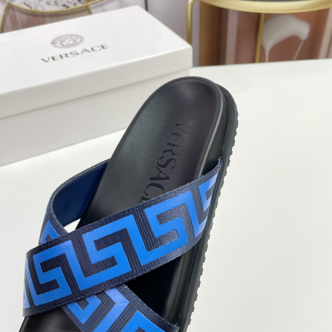 [VERSACE - Versace] P: Tamaño 38-45 top generación de compra de los hombres de primavera y verano za