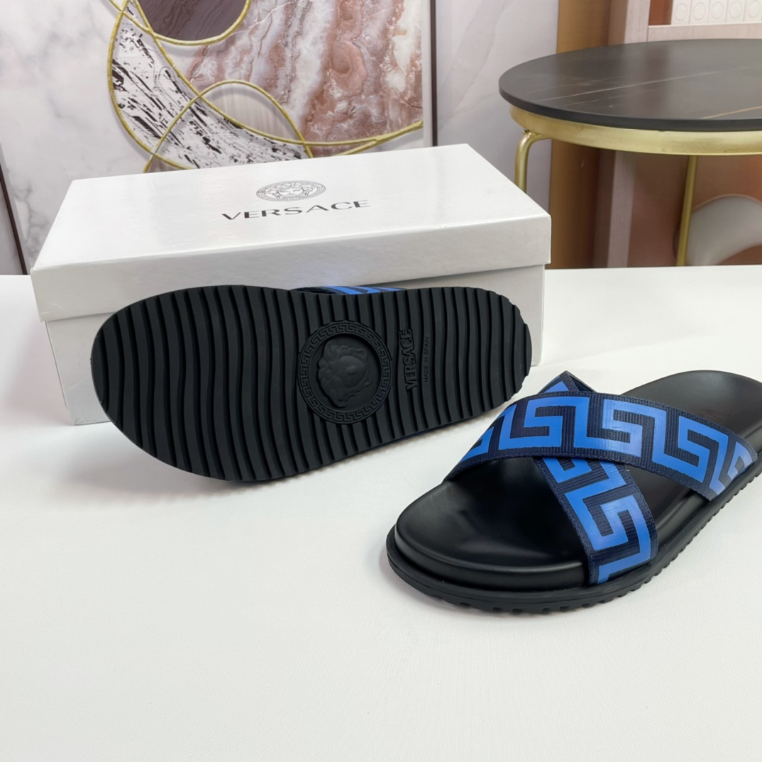 [VERSACE - Versace] P: Tamaño 38-45 top generación de compra de los hombres de primavera y verano za