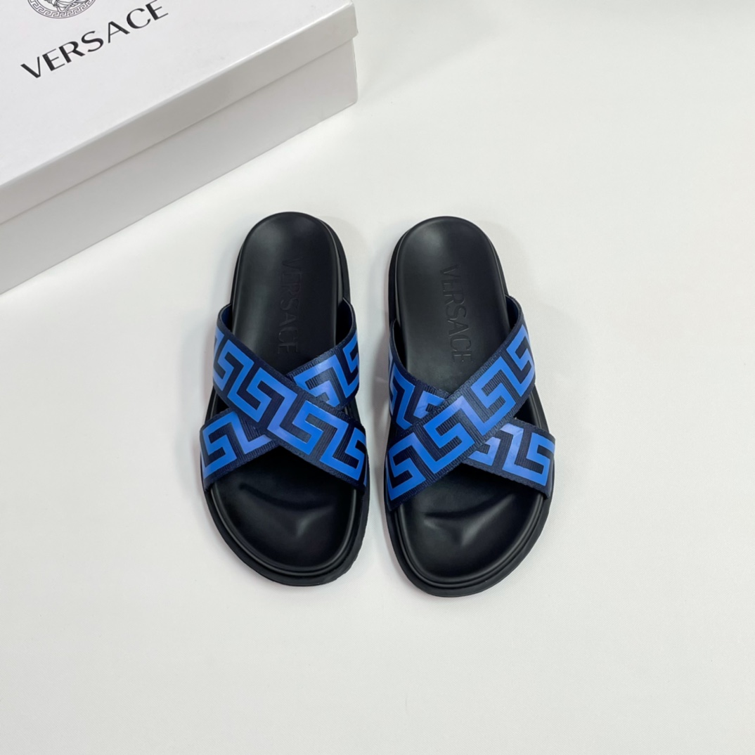 [VERSACE - Versace] P: Tamaño 38-45 top generación de compra de los hombres de primavera y verano za