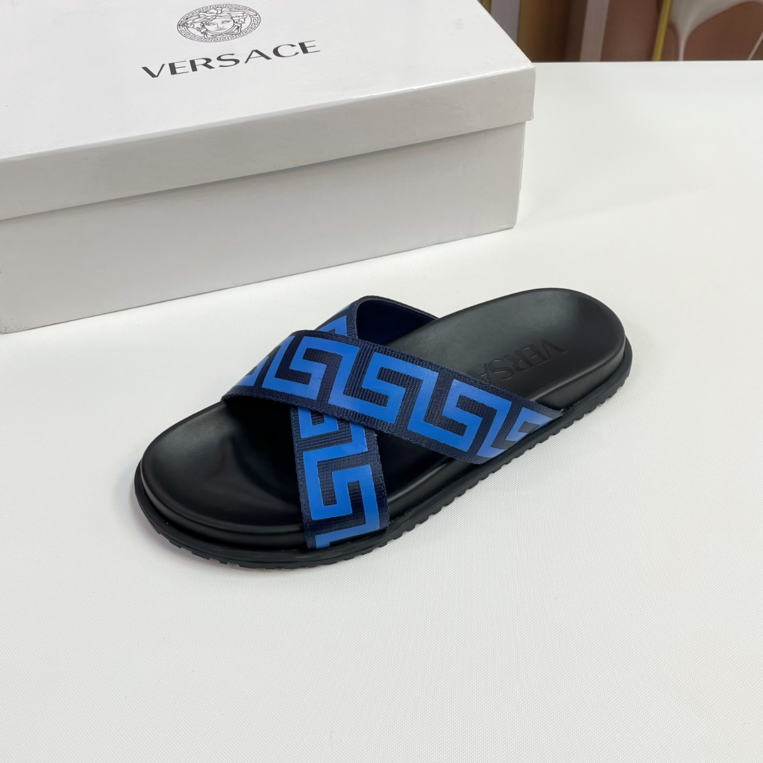 [VERSACE - Versace] P: Tamaño 38-45 top generación de compra de los hombres de primavera y verano za