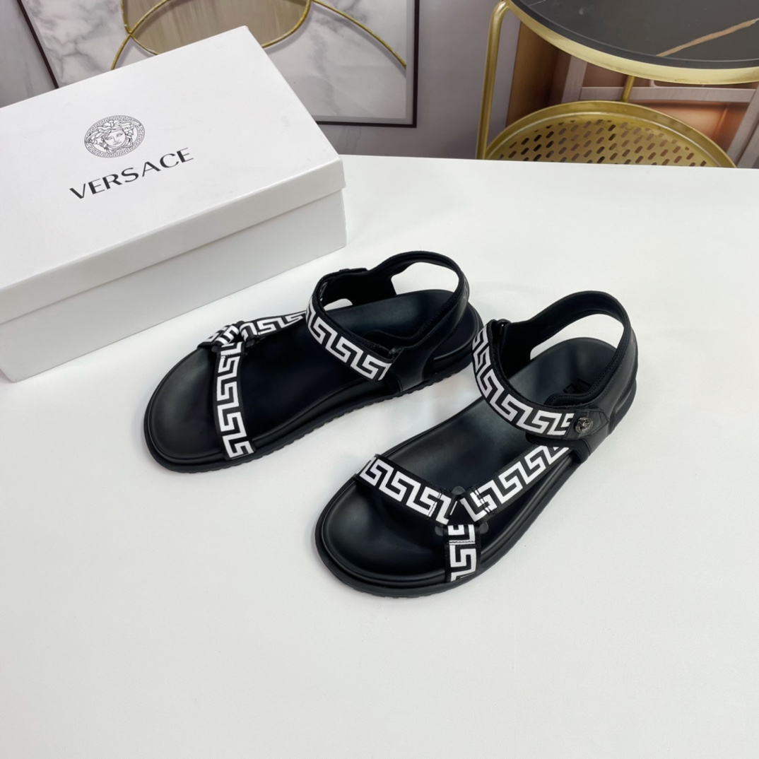 [VERSACE - Versace] P: Tamaño 38-45 top generación de compra de los hombres de primavera y verano za