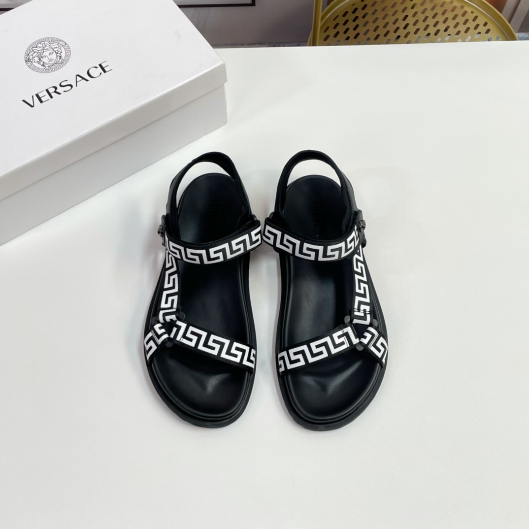 [VERSACE - Versace] P: Tamaño 38-45 top generación de compra de los hombres de primavera y verano za