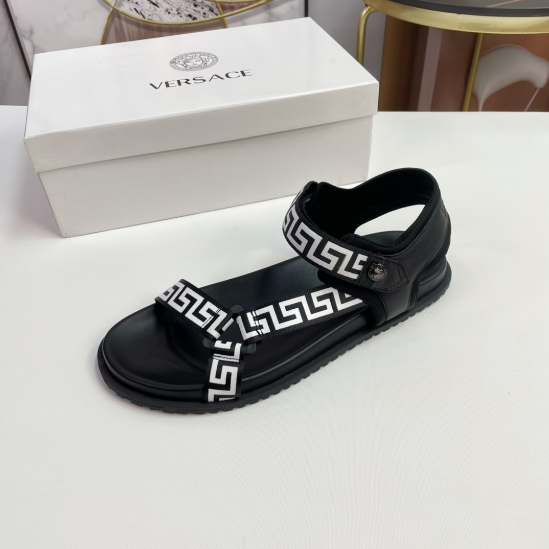 [VERSACE - Versace] P: Tamaño 38-45 top generación de compra de los hombres de primavera y verano za