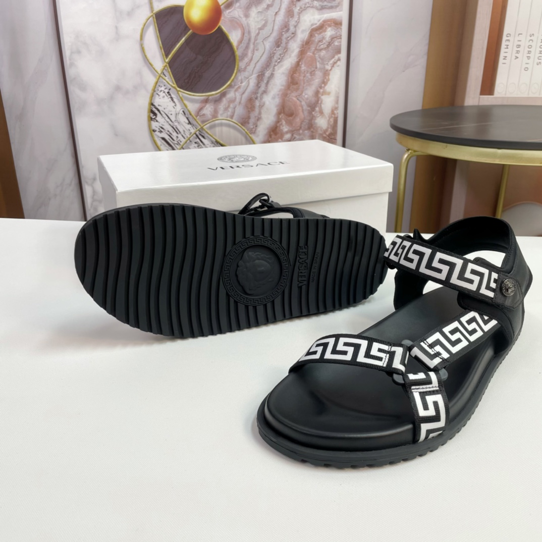 [VERSACE - Versace] P: Tamaño 38-45 top generación de compra de los hombres de primavera y verano za