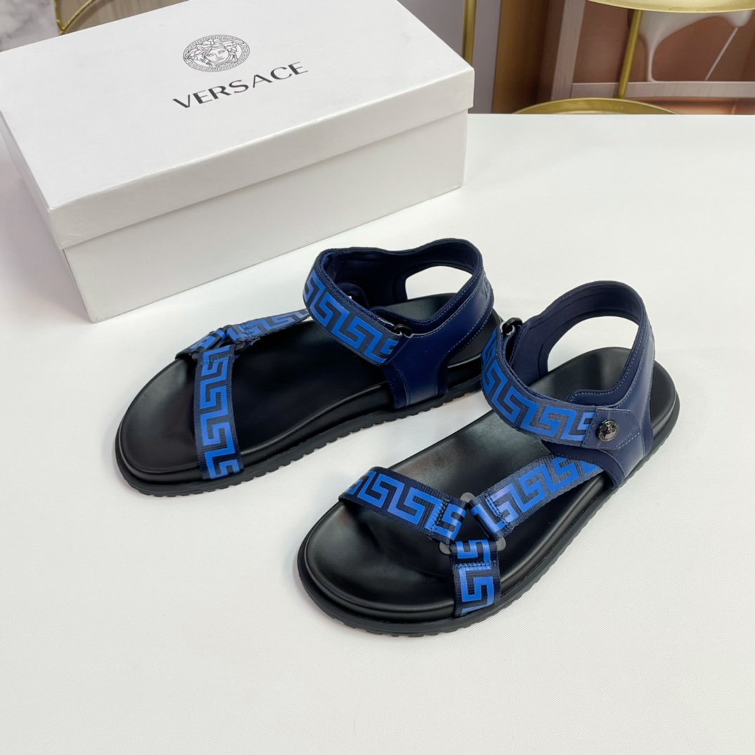 [VERSACE - Versace] P: Tamaño 38-45 top generación de compra de los hombres de primavera y verano za