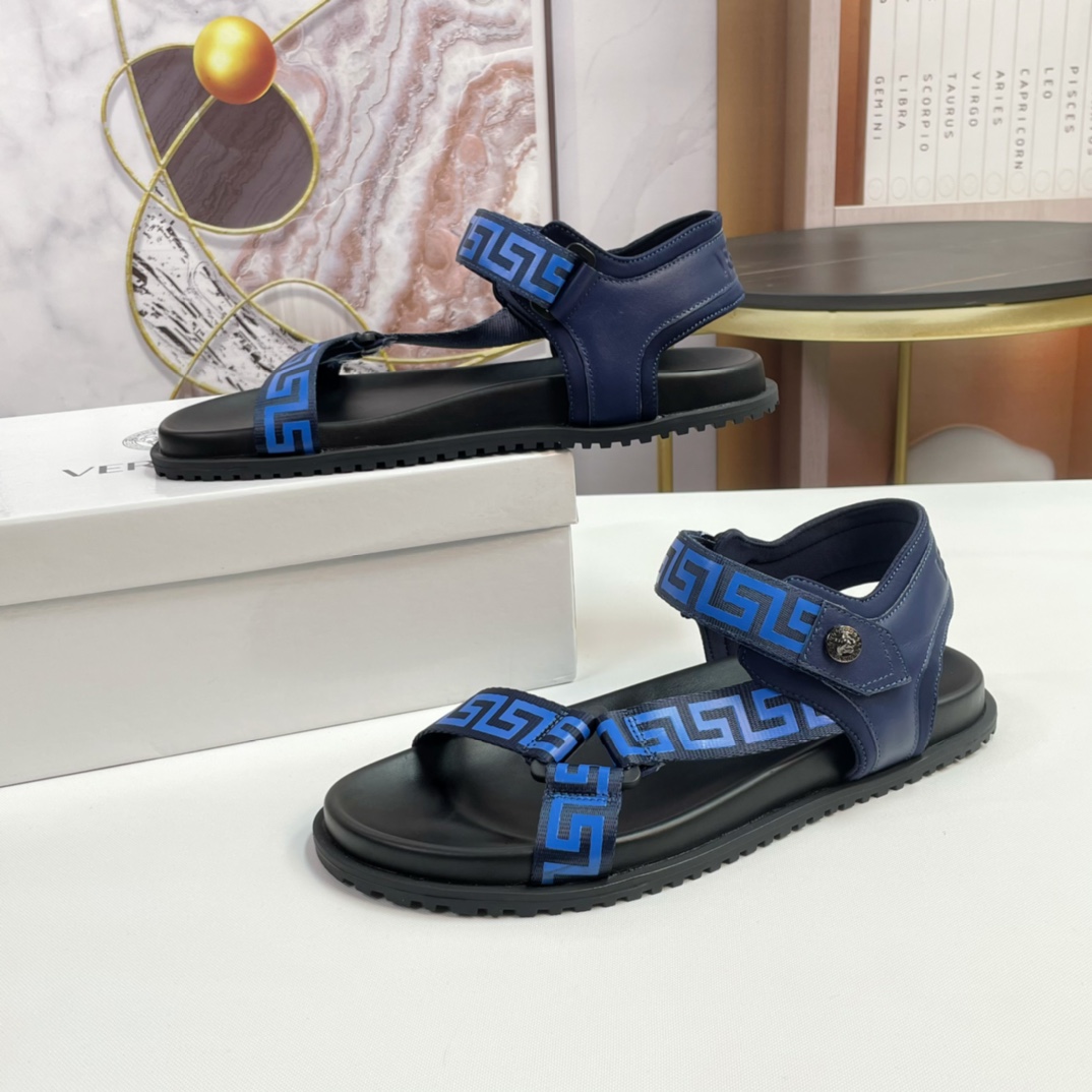 [VERSACE - Versace] P: Tamaño 38-45 top generación de compra de los hombres de primavera y verano za