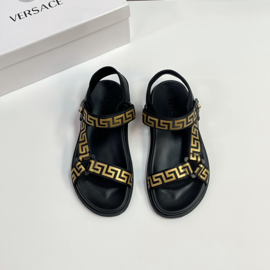 [VERSACE - Versace] P: Tamaño 38-45 top generación de compra de los hombres de primavera y verano za