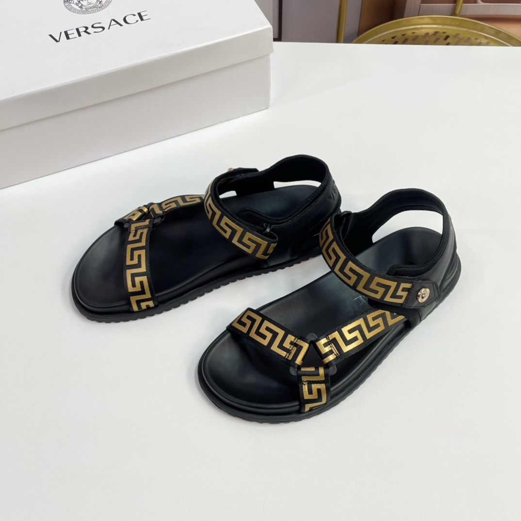 [VERSACE - Versace] P: Tamaño 38-45 top generación de compra de los hombres de primavera y verano za