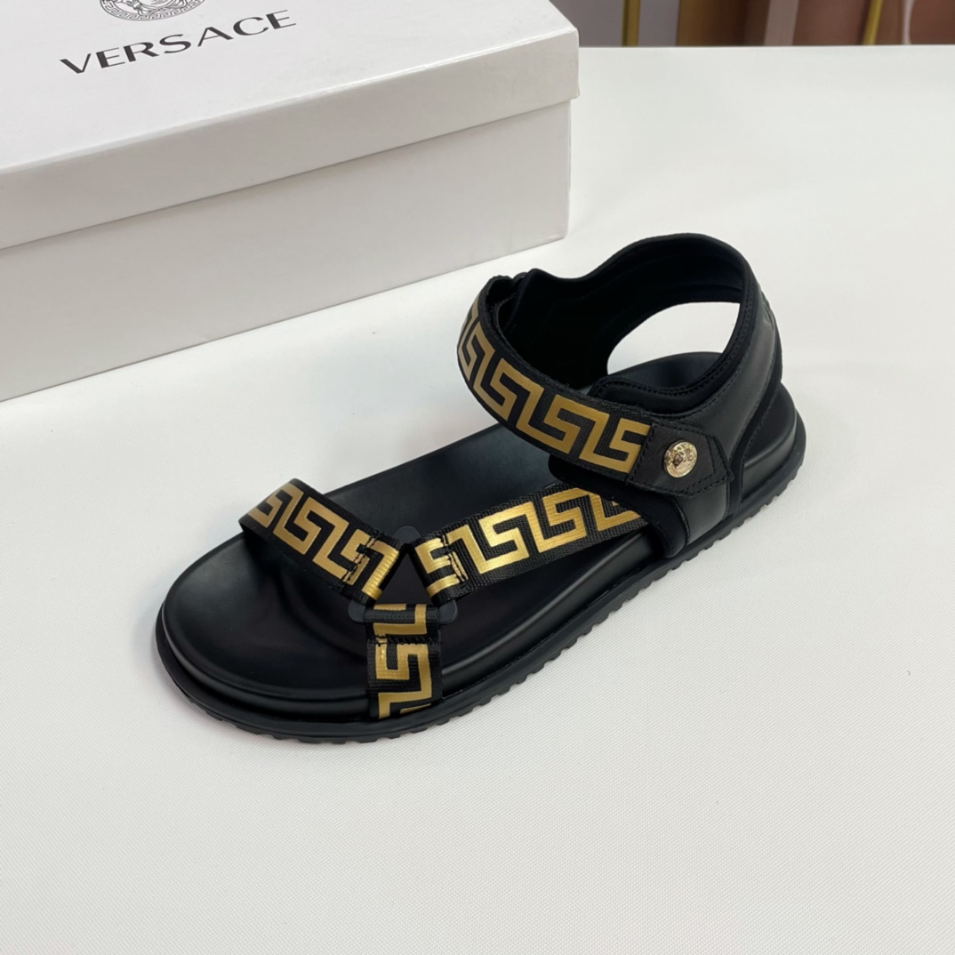 [VERSACE - Versace] P: Tamaño 38-45 top generación de compra de los hombres de primavera y verano za