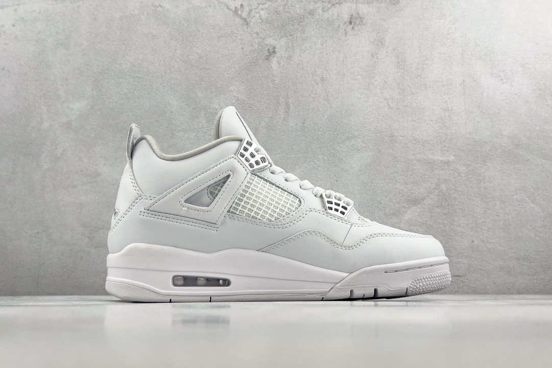 Air Jordan 4 Retro “Pure Money” 白银 308497-100