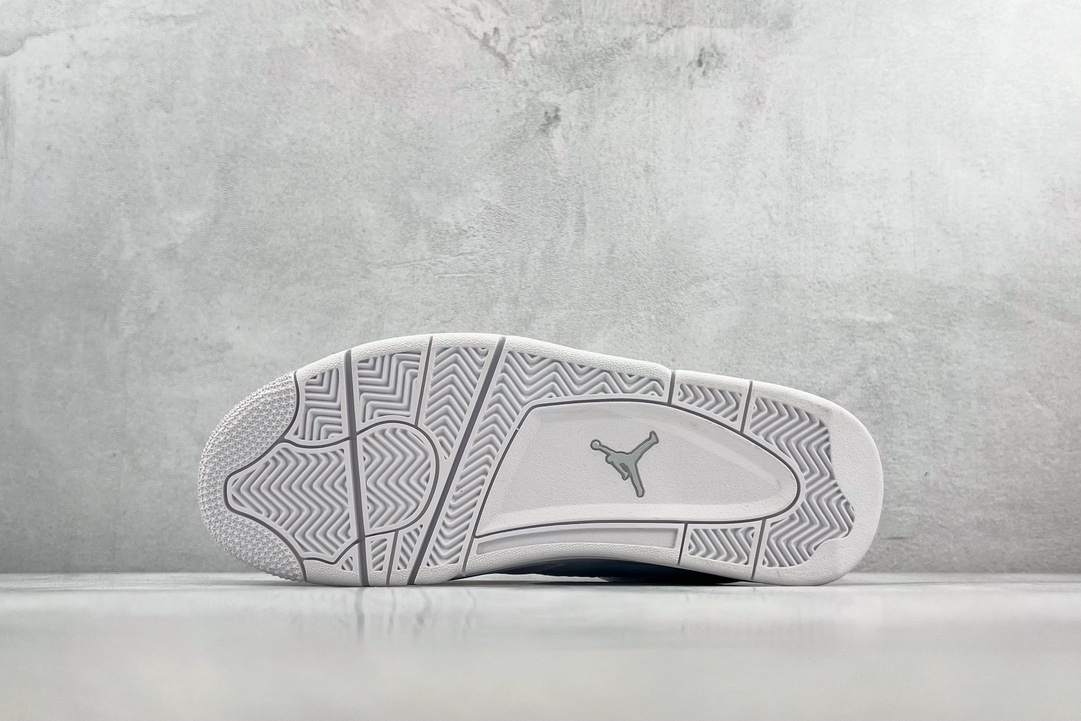 Air Jordan 4 Retro “Pure Money” 白银 308497-100