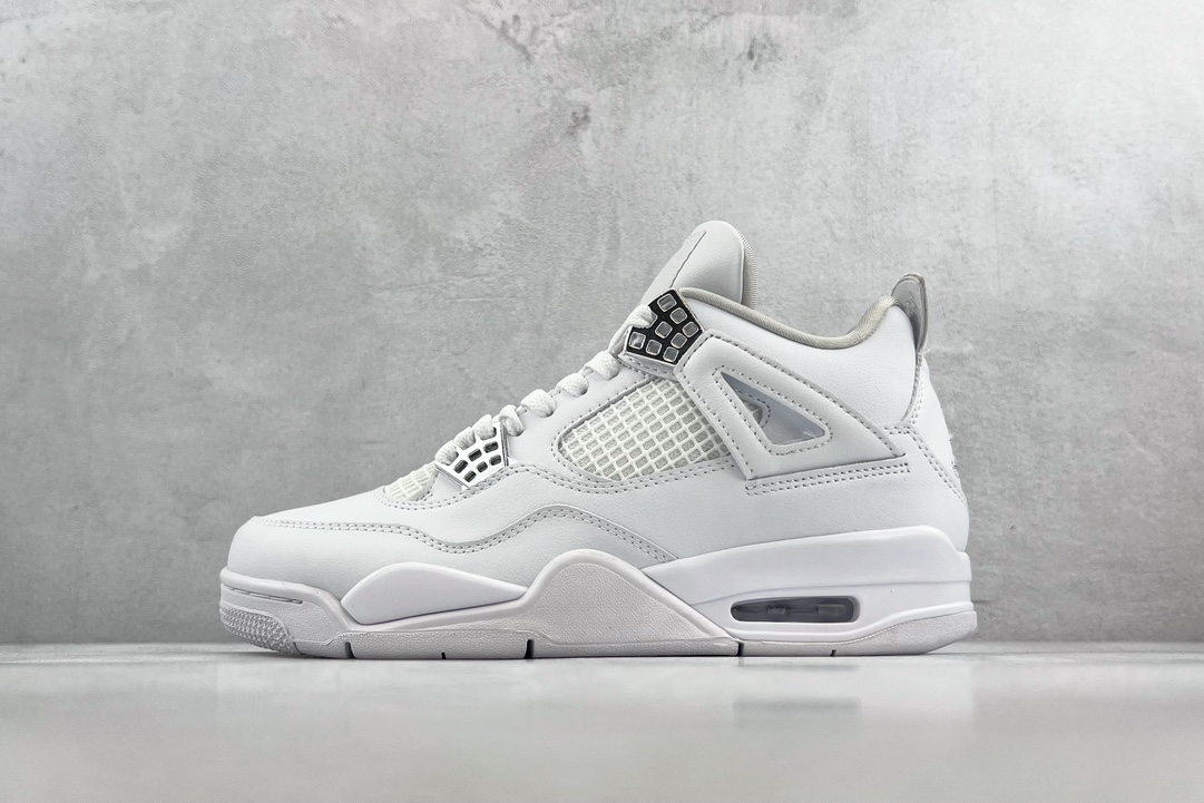 Air Jordan 4 Retro “Pure Money” 白银 308497-100