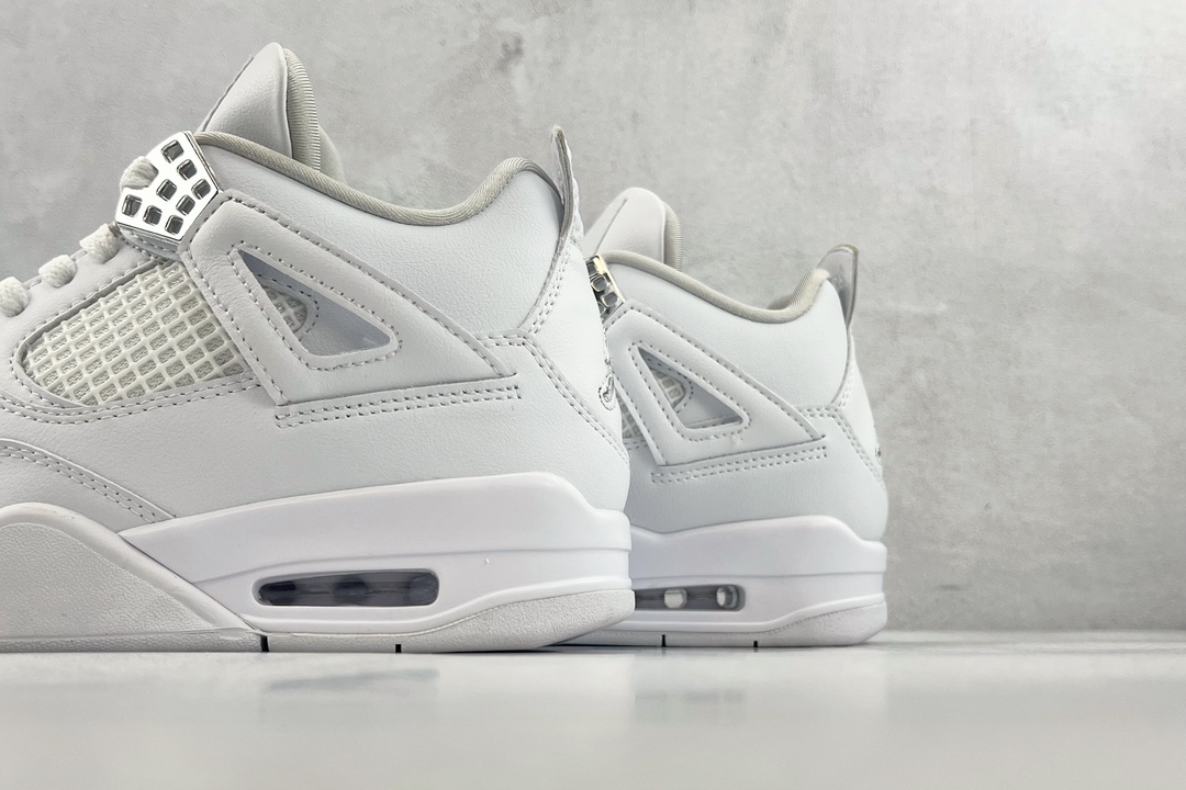 Air Jordan 4 Retro “Pure Money” 白银 308497-100