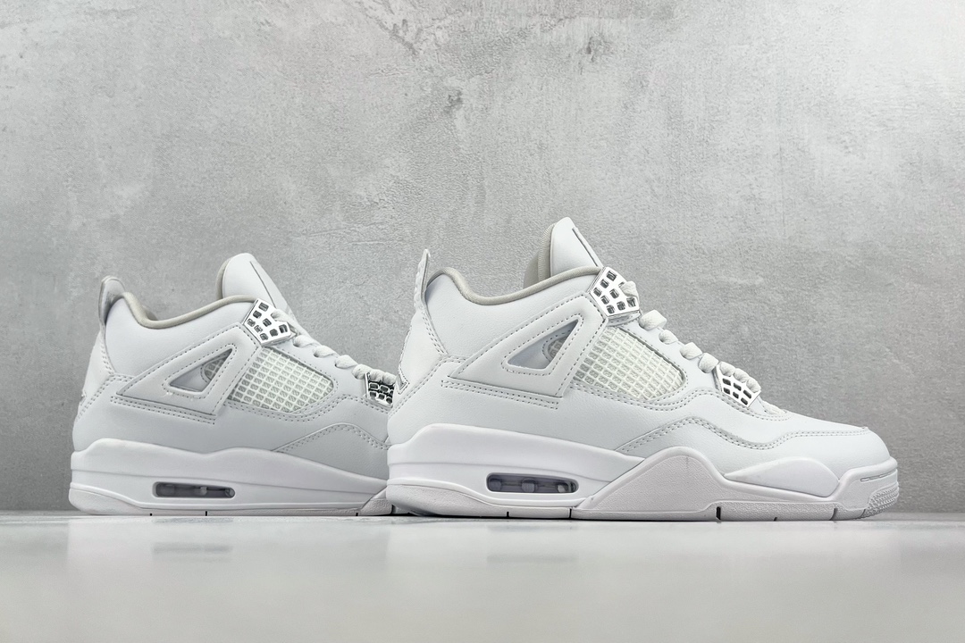 Air Jordan 4 Retro “Pure Money” 白银 308497-100
