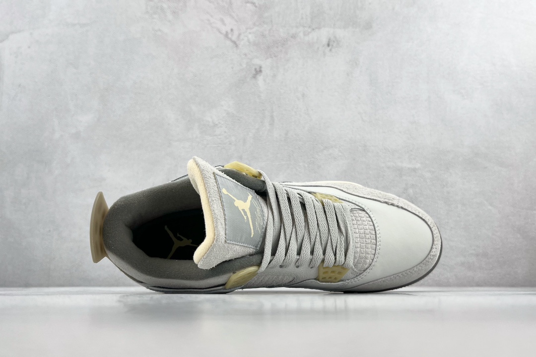 280 Air Jordan 4 Retro 灰兔子 绿X版师亲自操刀DV3742-021