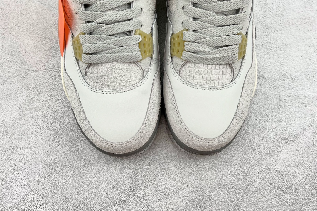 280 Air Jordan 4 Retro 灰兔子 绿X版师亲自操刀DV3742-021