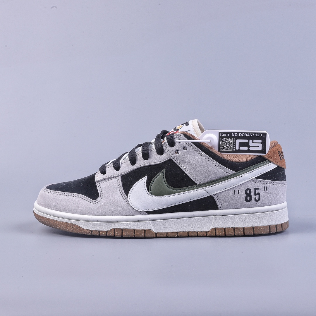 CS版 Nike SB Dunk Low ”85” 黑灰涂鸦 SB低帮运动休闲板鞋 DO9457-123