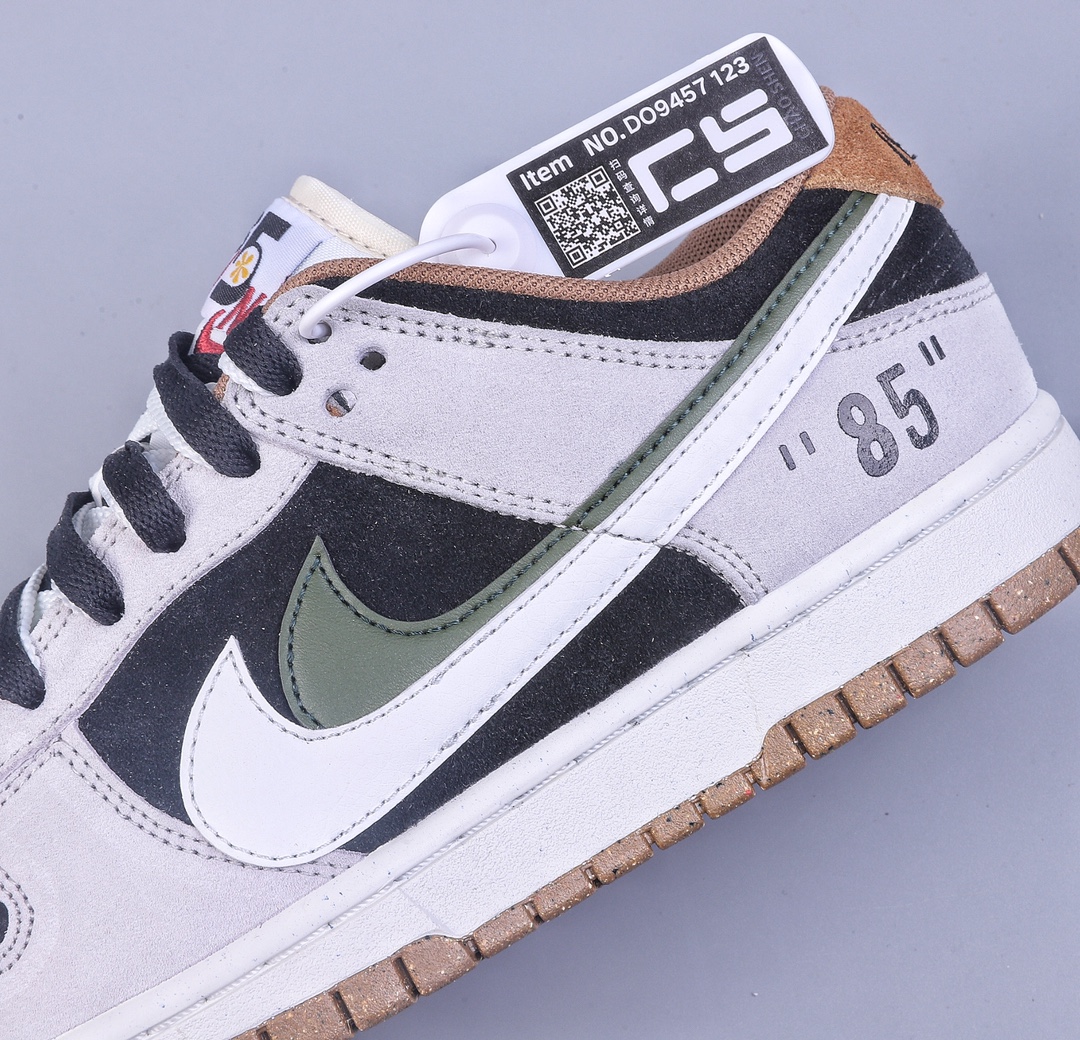 CS版 Nike SB Dunk Low ”85” 黑灰涂鸦 SB低帮运动休闲板鞋 DO9457-123