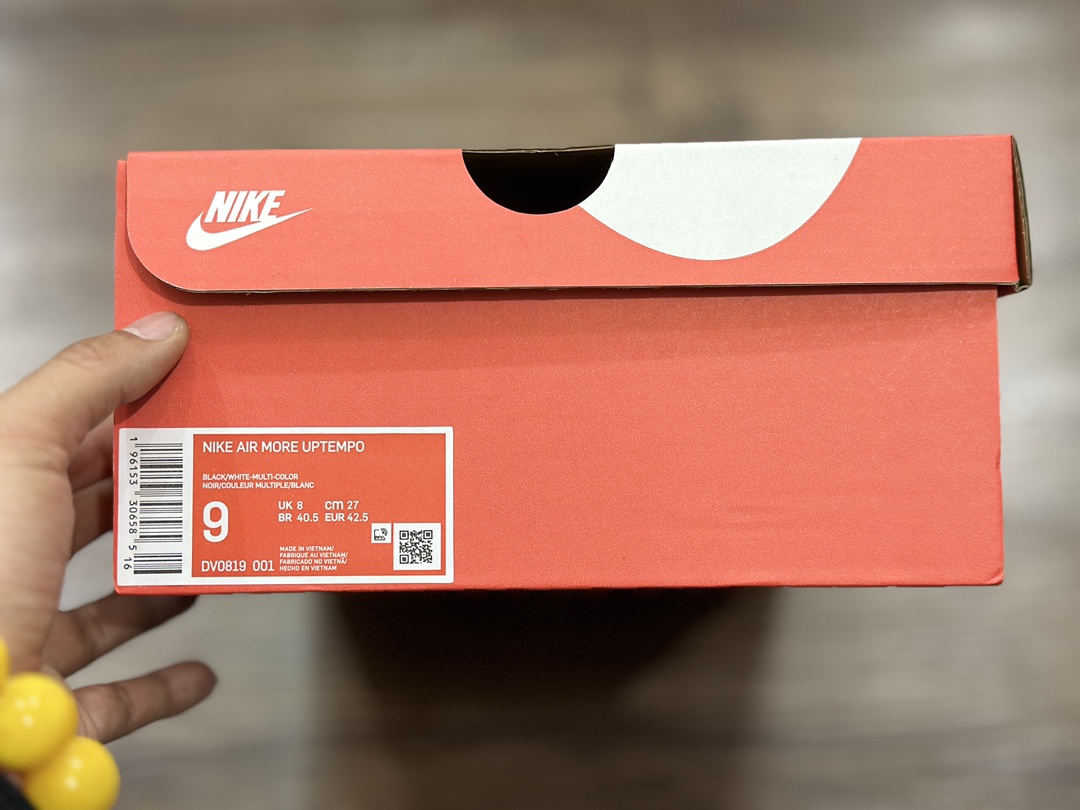 260 Nike Air More Uptempo皮蓬 全掌气垫复古篮球鞋 DZ8955-001