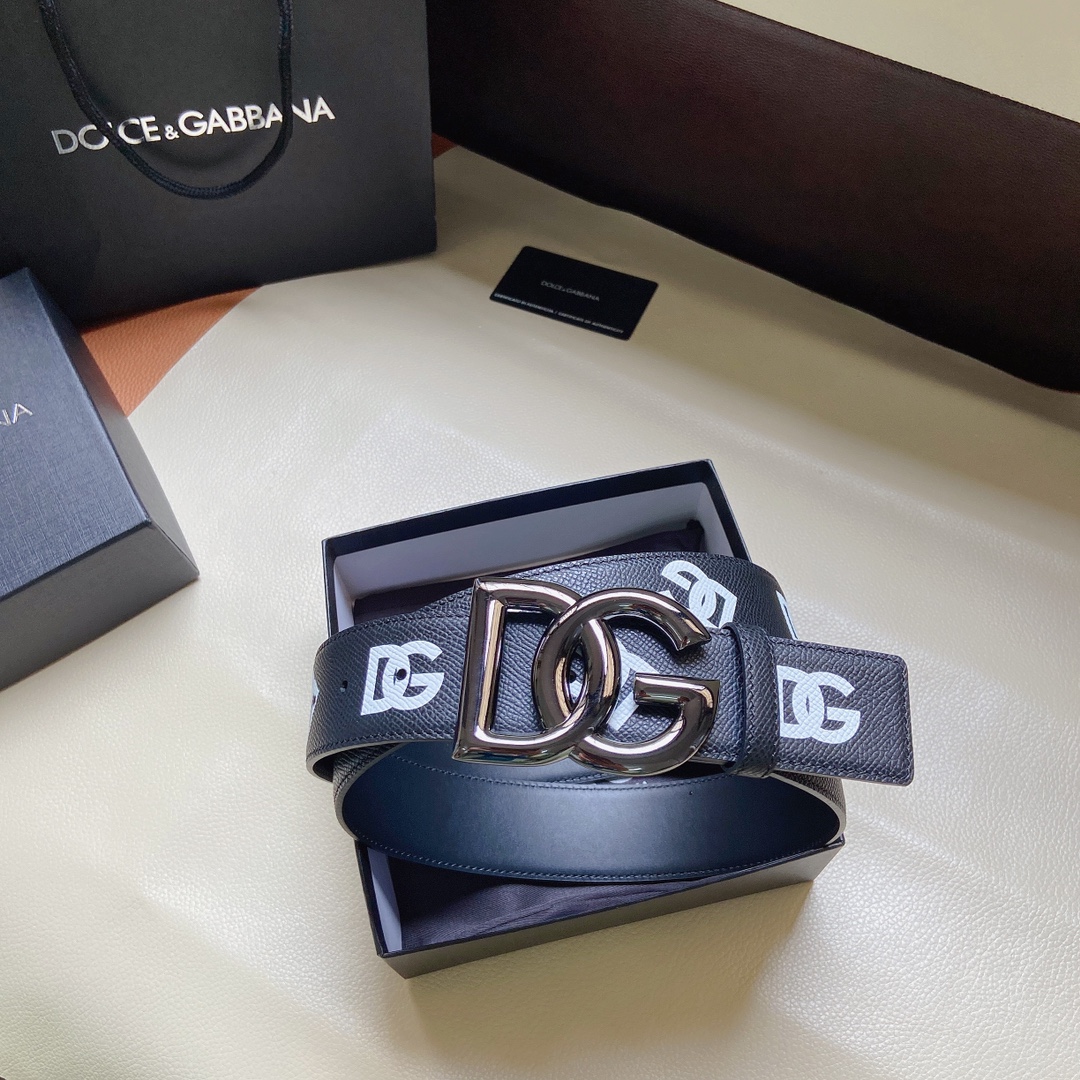 D&G杜嘉班纳官网新款.双面头层小牛
