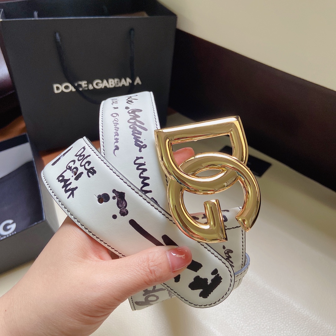 D&G杜嘉班纳官网新款.双面头层小牛