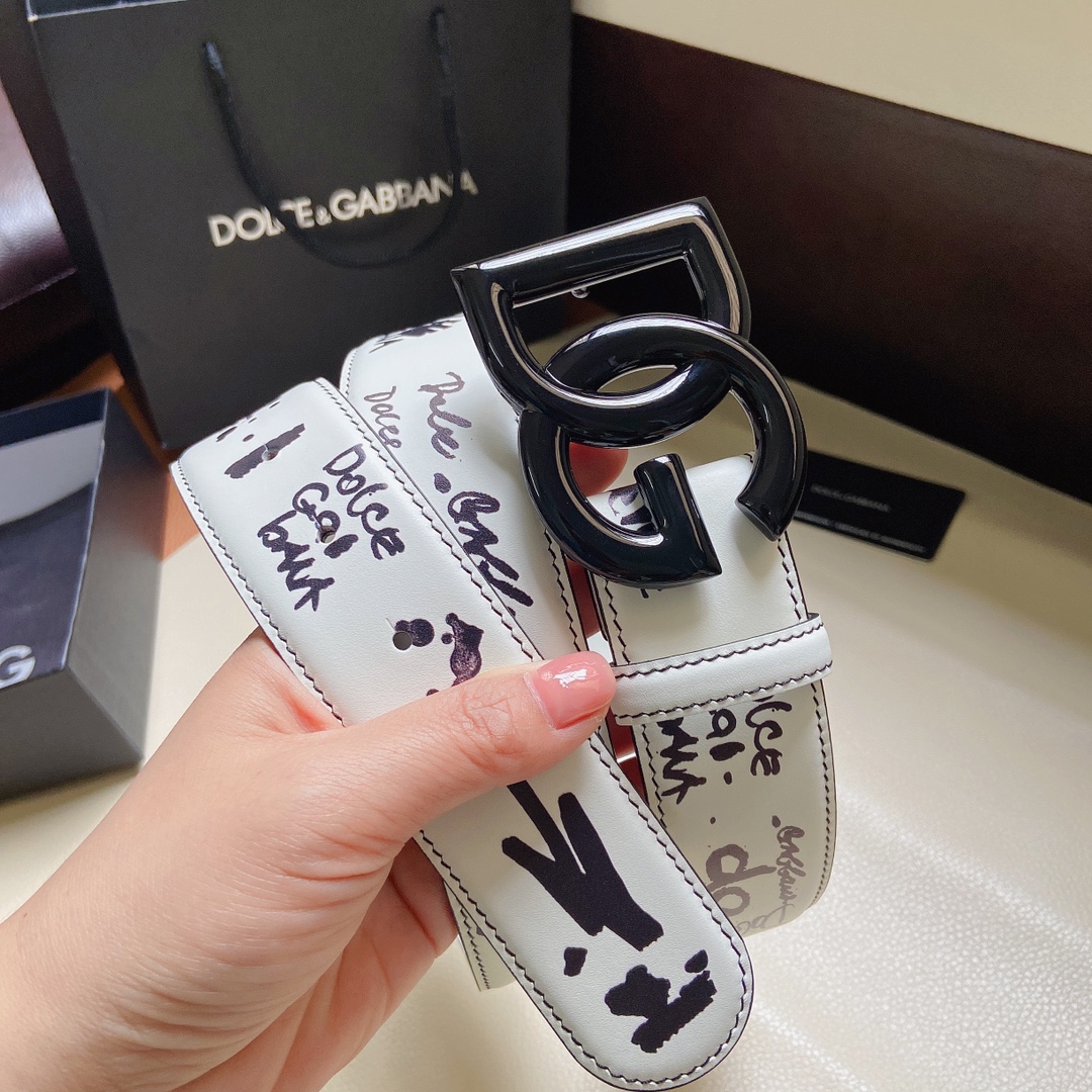 D&G杜嘉班纳官网新款.双面头层小牛