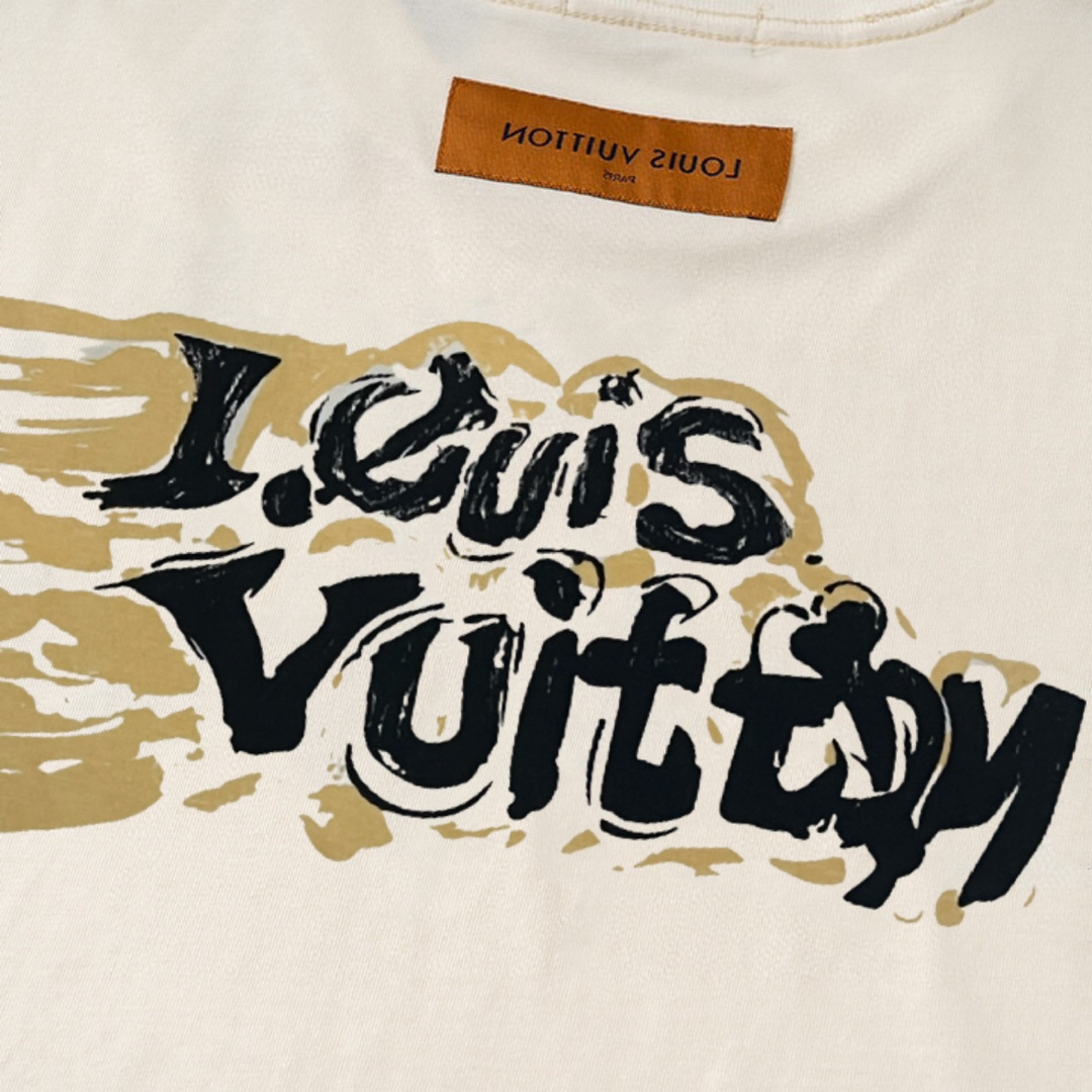 170 - Louis Vuitton/路易威登23SSLV春夏新款限定秀款骨架印花短袖T恤