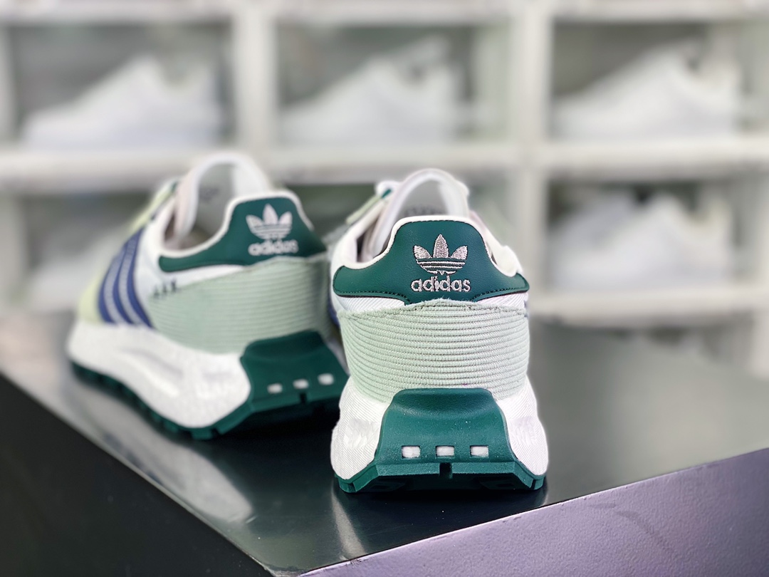 Originals Retropy Boost E5 Series Retro Racing ”Matcha Light Green White Purple” IE1925