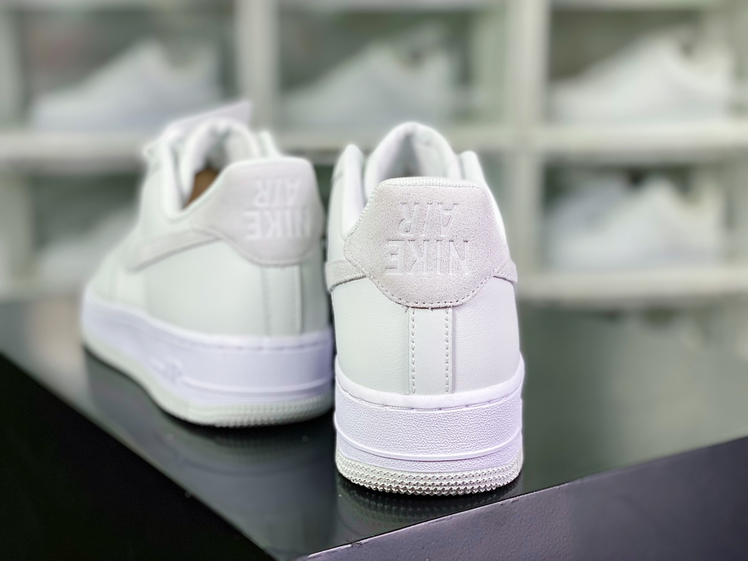 220 Air Sole气垫【耐克Nike】 Air Force 1’07 Low”Haze Grey/Bone”空军一号经“皮革雾霾灰骨白”DX5590-100