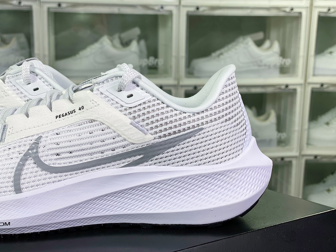 200 Air Zoom Pegasus 40”White/Black/Grey”40代超级飞马涡轮慢跑鞋“网织白黑灰”DV3853-102