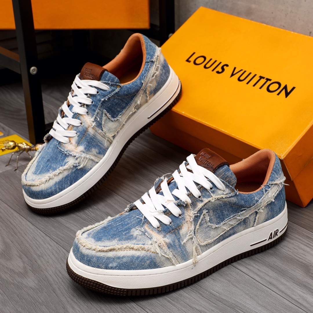 Louis Vuitton Casual Shoes Cowhide Casual