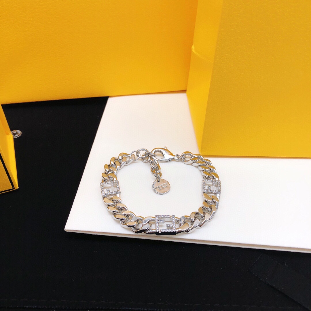 ¥275 FDSL0007 FINDY’S BRACELET FF IS SILVER - 图片 4