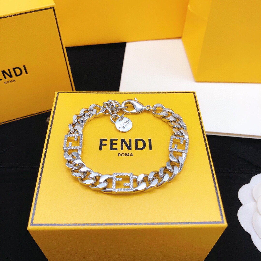 ¥275 FDSL0007 FINDY’S BRACELET FF IS SILVER - 图片 6