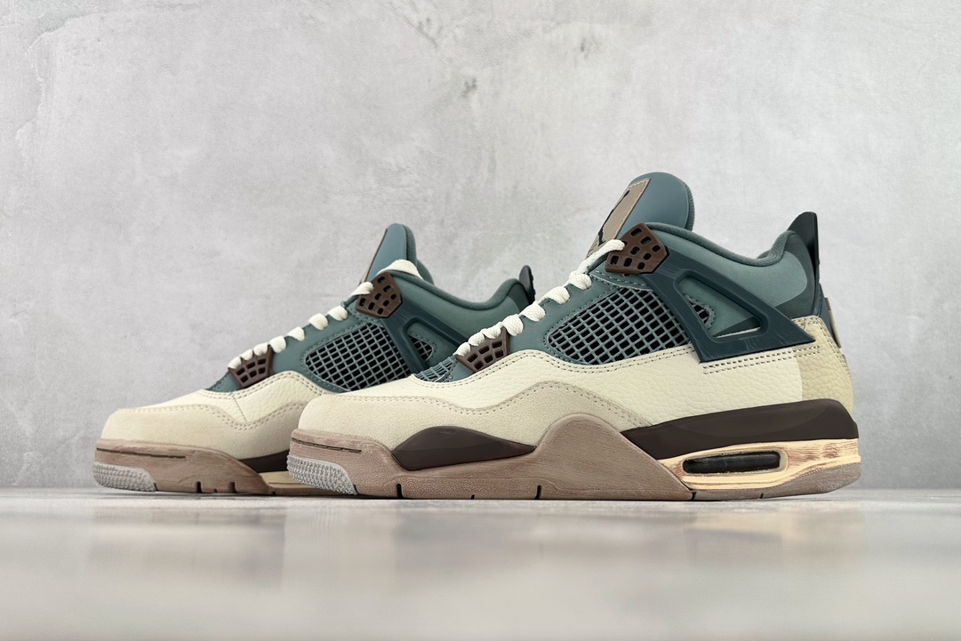 280 独家定制色 「卡比兽 Snorlax」主题 Air Jordan 4 Retro 球鞋定制设计师 DR5415-103