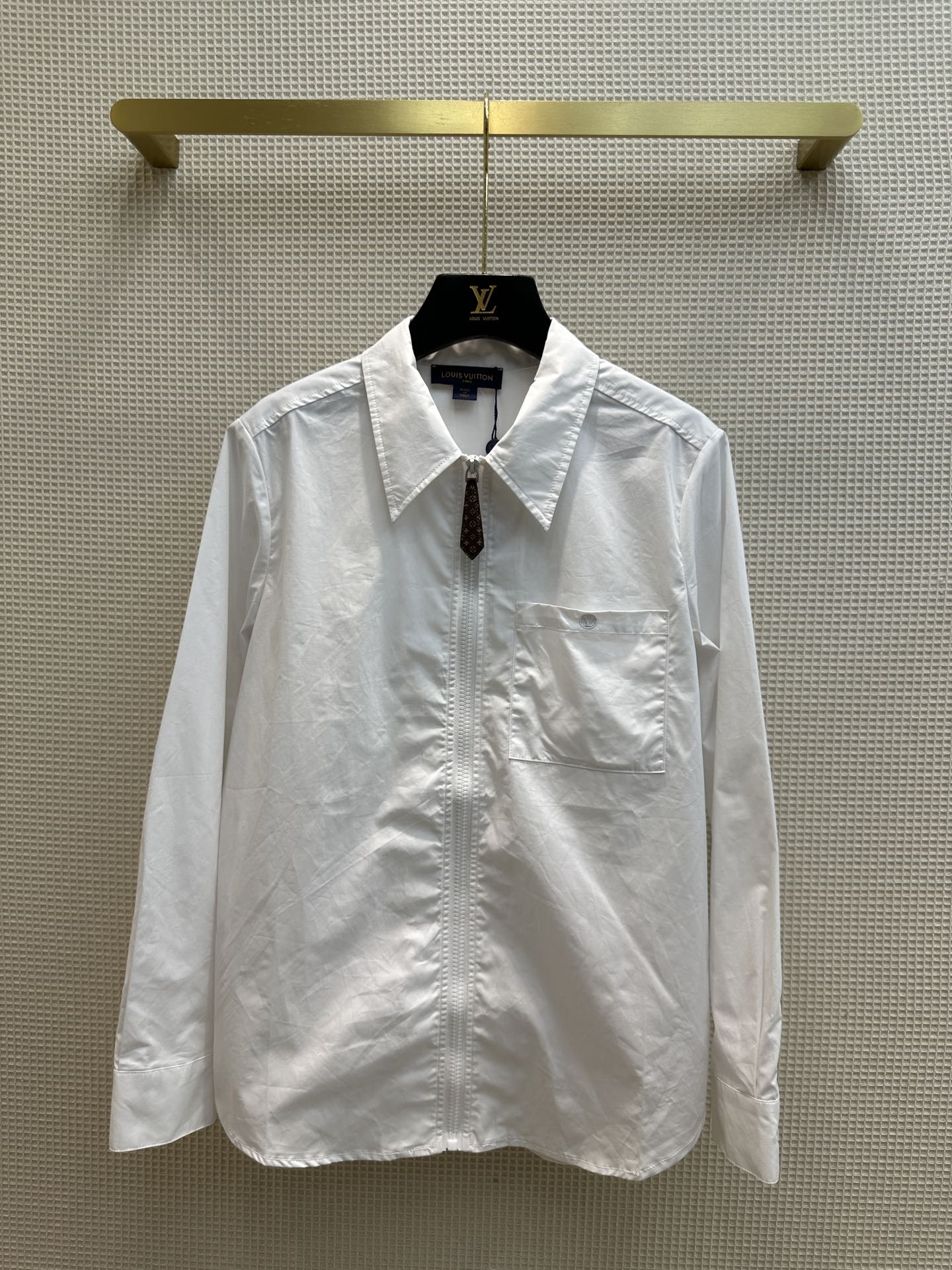 Louis Vuitton Clothing Coats & Jackets Shirts & Blouses White Embroidery Spring Collection
