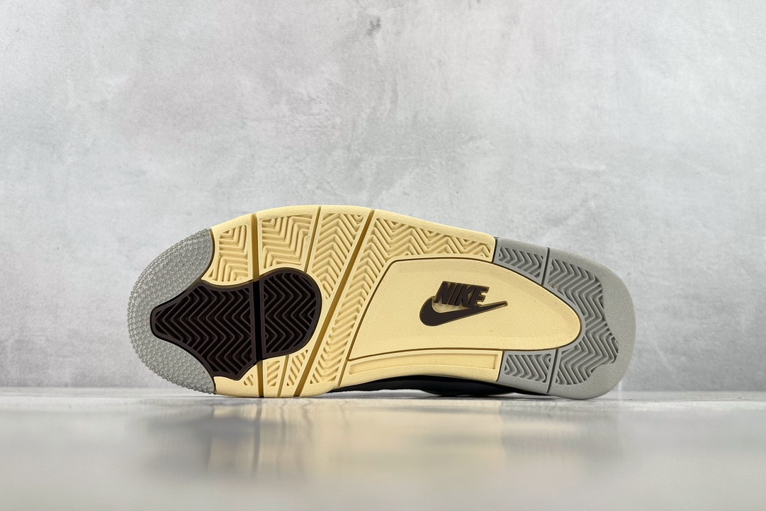 定制色 Air Jordan 4 Retro x A Ma Maniére 米白灰 DH3434-110