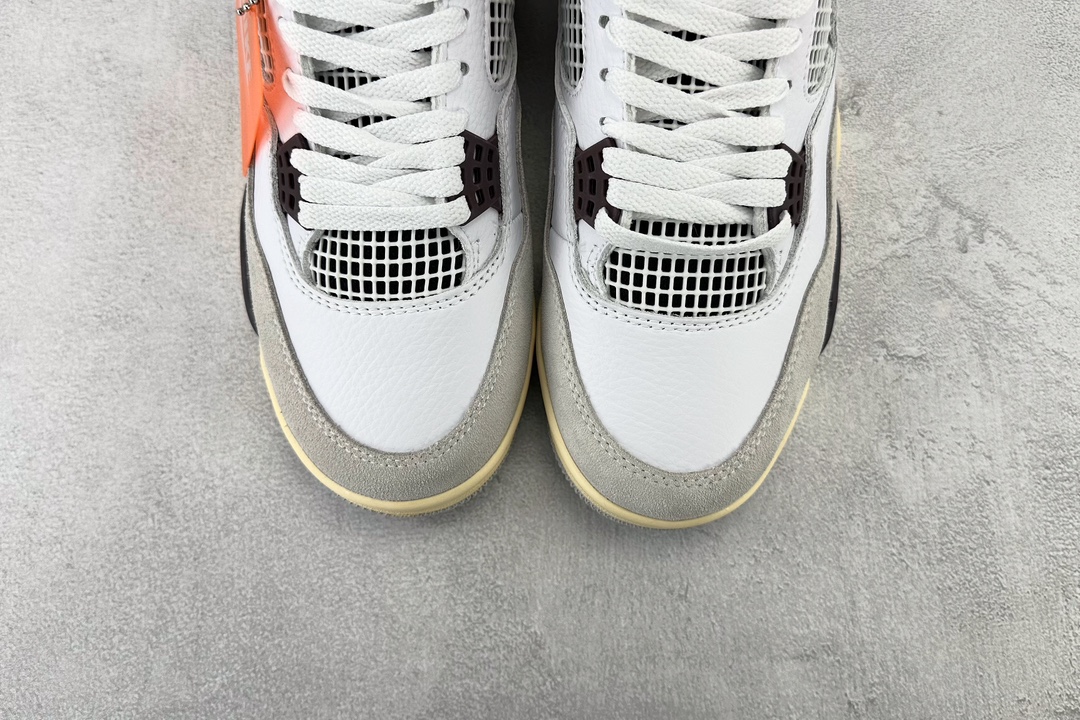 定制色 Air Jordan 4 Retro x A Ma Maniére 米白灰 DH3434-110