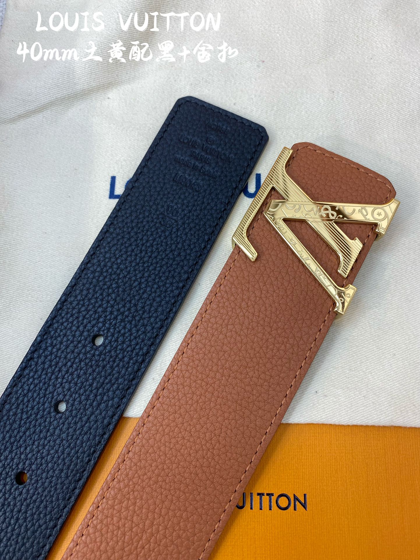 LV代工厂货品4.0宽度可验货正品一