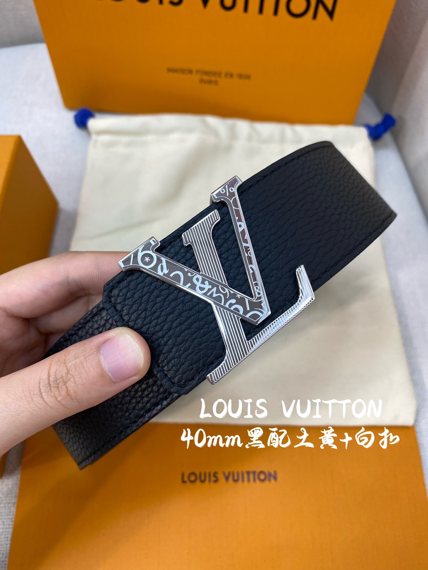 LV代工厂货品4.0宽度可验货正品一